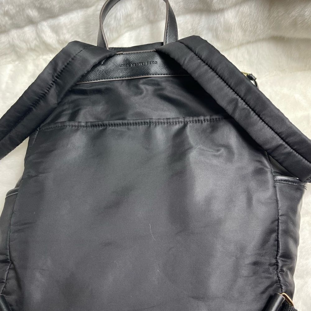 Aimee Kestenberg large Nylon bucket shape backpack with gold tone hardwares - Picture 8 of 12